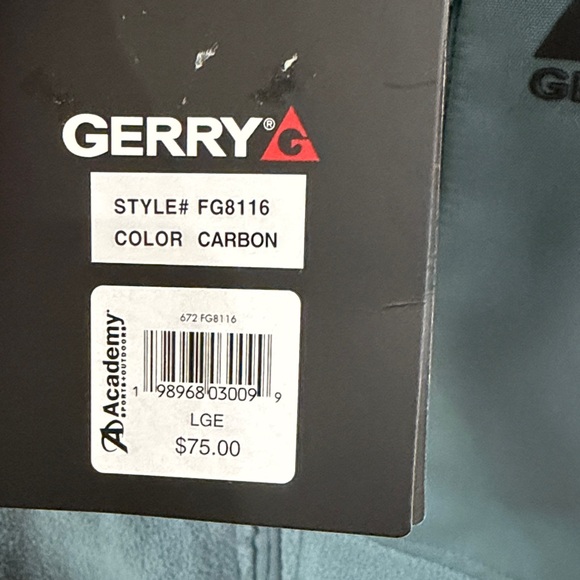 Gerry Men's Carbon ,Size LGE,Jacket - Picture 5 of 17
